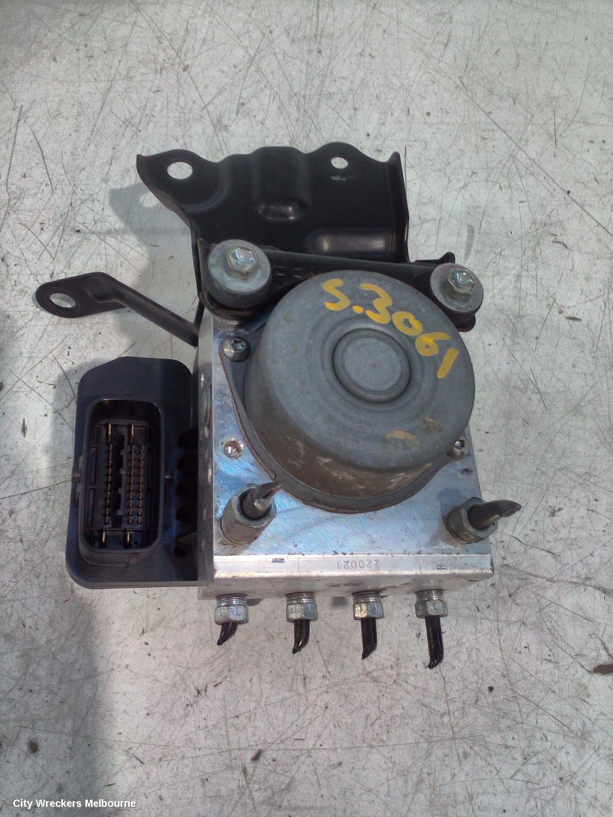 TOYOTA YARIS ABS PUMP/MODULATOR, 3DR/5DR HATCH, NCP13#, 08/2011 - 01/2020