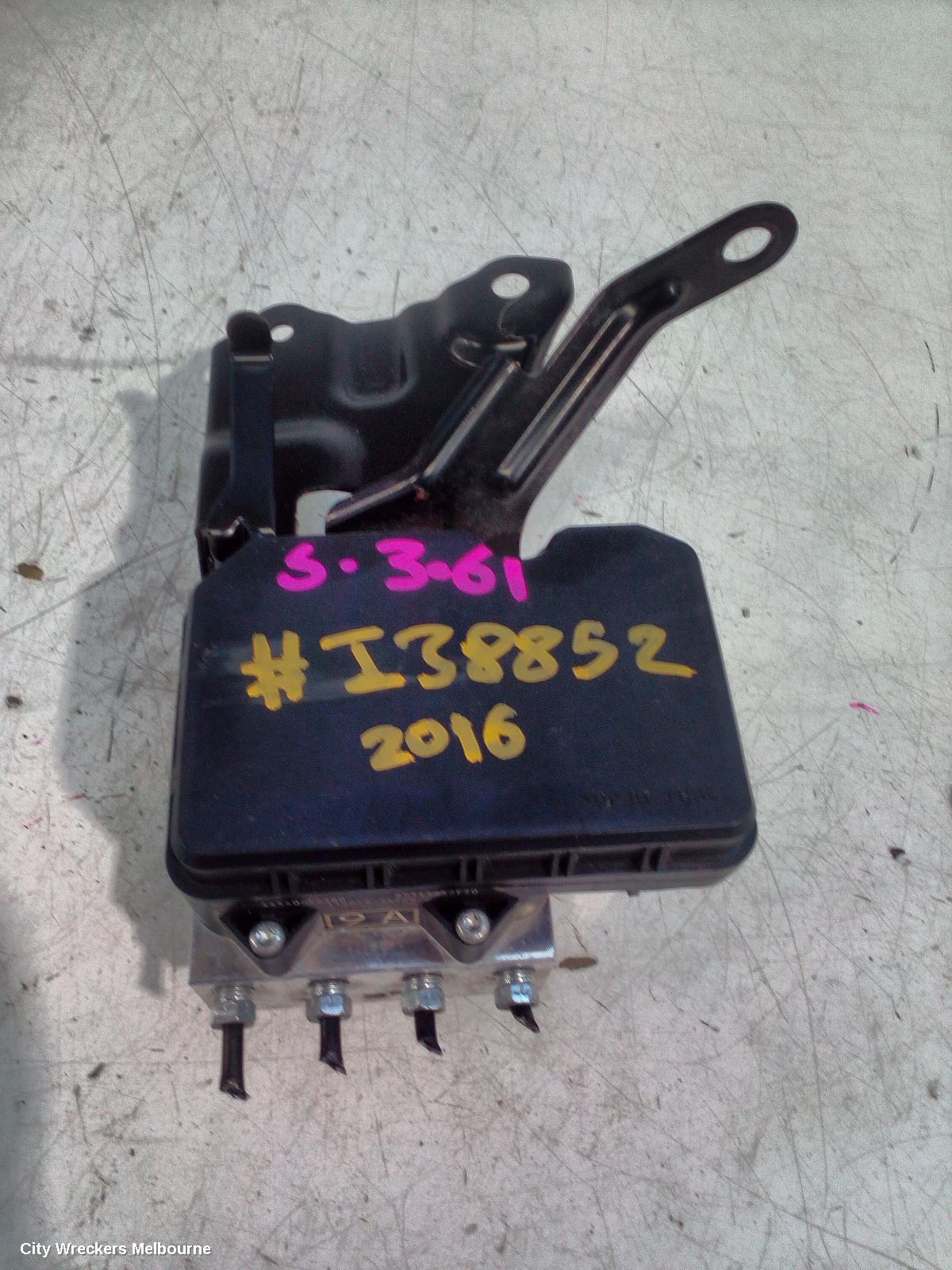 TOYOTA YARIS ABS PUMP/MODULATOR, 3DR/5DR HATCH, NCP13#, 08/2011 - 01/2020