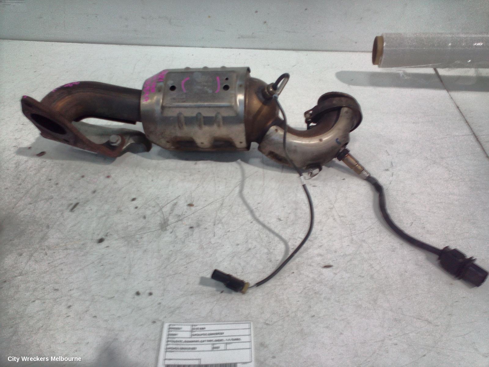 LDV G10 CATALYTIC CONVERTER, SV7A/SV7C, DOWNPIPE-CAT TYPE, DIESEL, 1.9, TURBO, 04/2015 - 08/2021