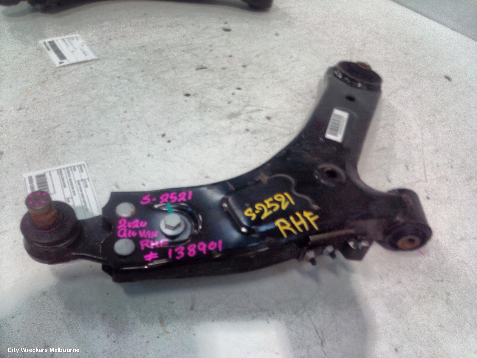 LDV G10 RIGHT FRONT LOWER CONTROL ARM, SV7A/SV7C, WAGON/VAN, 04/2015 ONWARDS