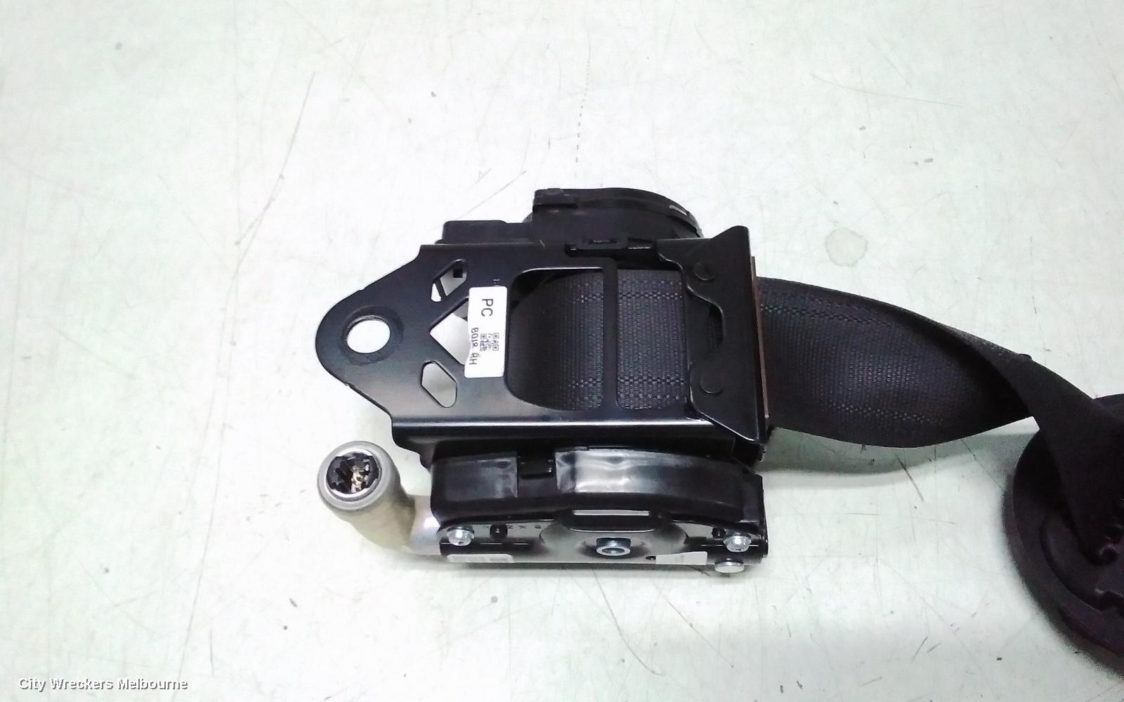 MAZDA 3 SEATBELT/STALK, RH FRONT, SEAT BELT ONLY, SEDAN/HATCH, BP, 03/2019 ONWARDS