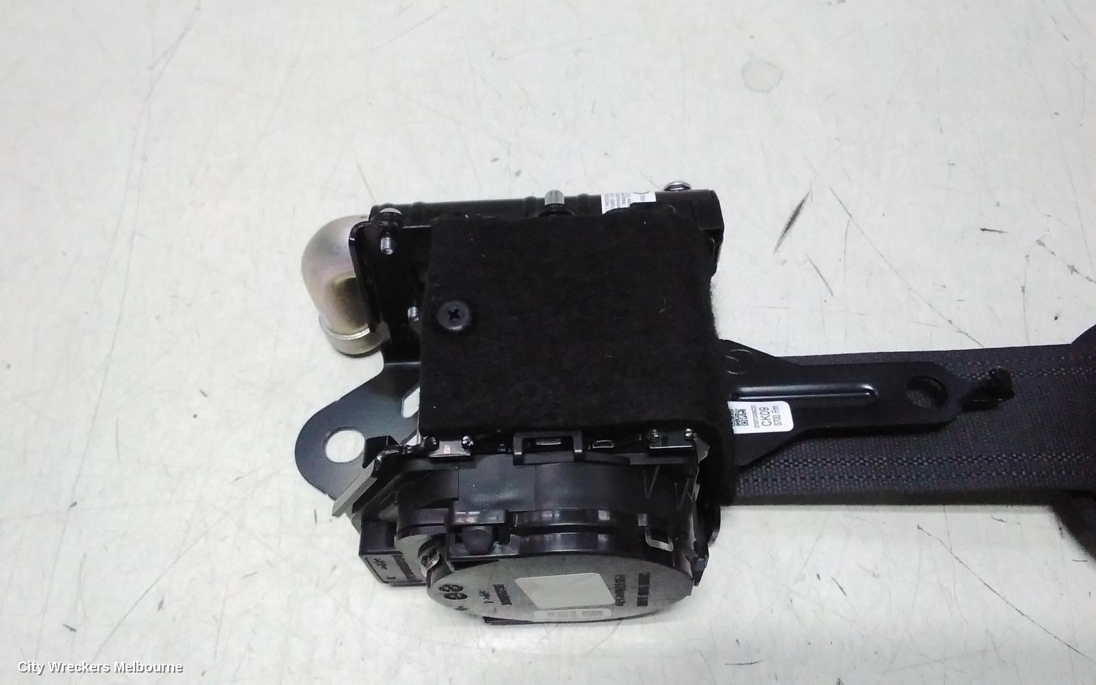 MAZDA 3 SEATBELT/STALK, RH FRONT, SEAT BELT ONLY, SEDAN/HATCH, BP, 03/2019 ONWARDS