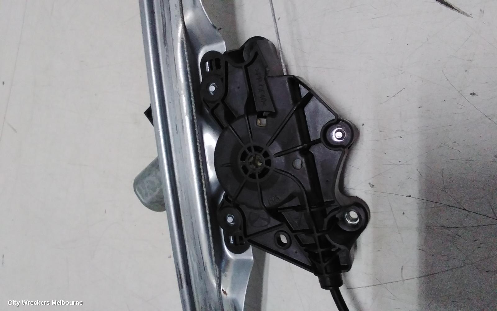 MAZDA 3 RIGHT FRONT WINDOW REG/MOTOR, REG ASSY (REG AND MOTOR), BP, 03/2019 ONWARDS