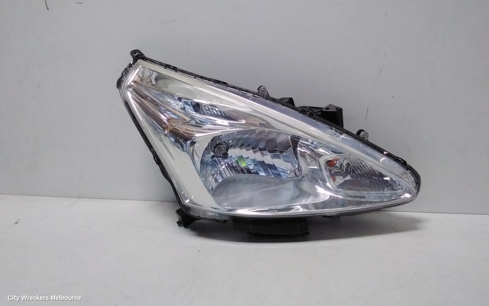 NISSAN PULSAR RIGHT HEADLAMP, C12, HATCH, ST-S/ST/ST-L, HALOGEN TYPE, 05/2013 - 12/2016