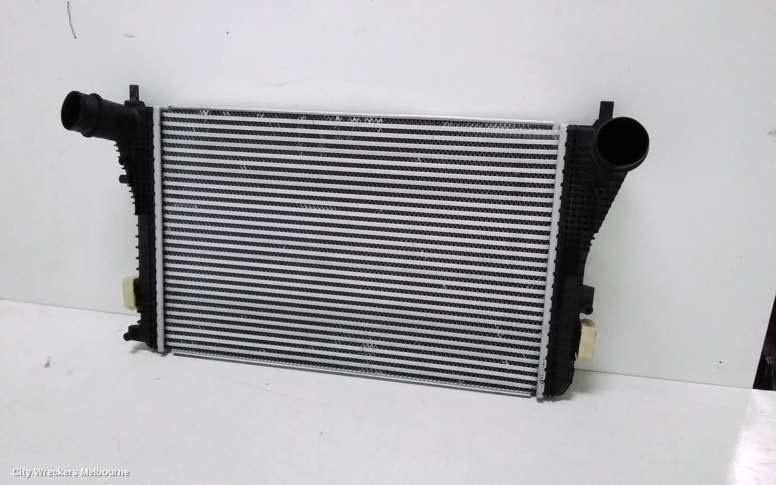VOLKSWAGEN GOLF INTERCOOLER, DIESEL, 1.6, CAYC CODE, GEN 6, 10/2008 - 03/2013