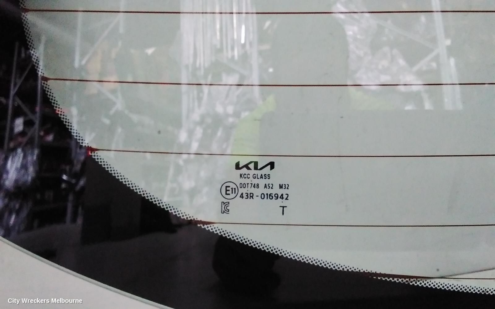 KIA SPORTAGE REAR/TAILGATE GLASS, NQ5, PRIVACY TINT, 09/2021 ONWARDS