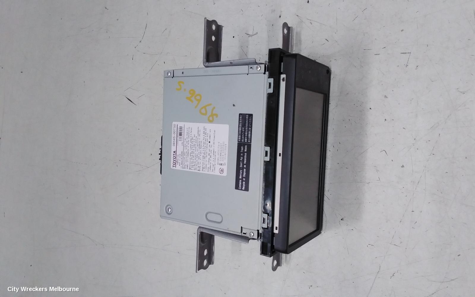 TOYOTA ESTIMA RADIO/CD/DVD/SAT/TV, XR50, 05-19
