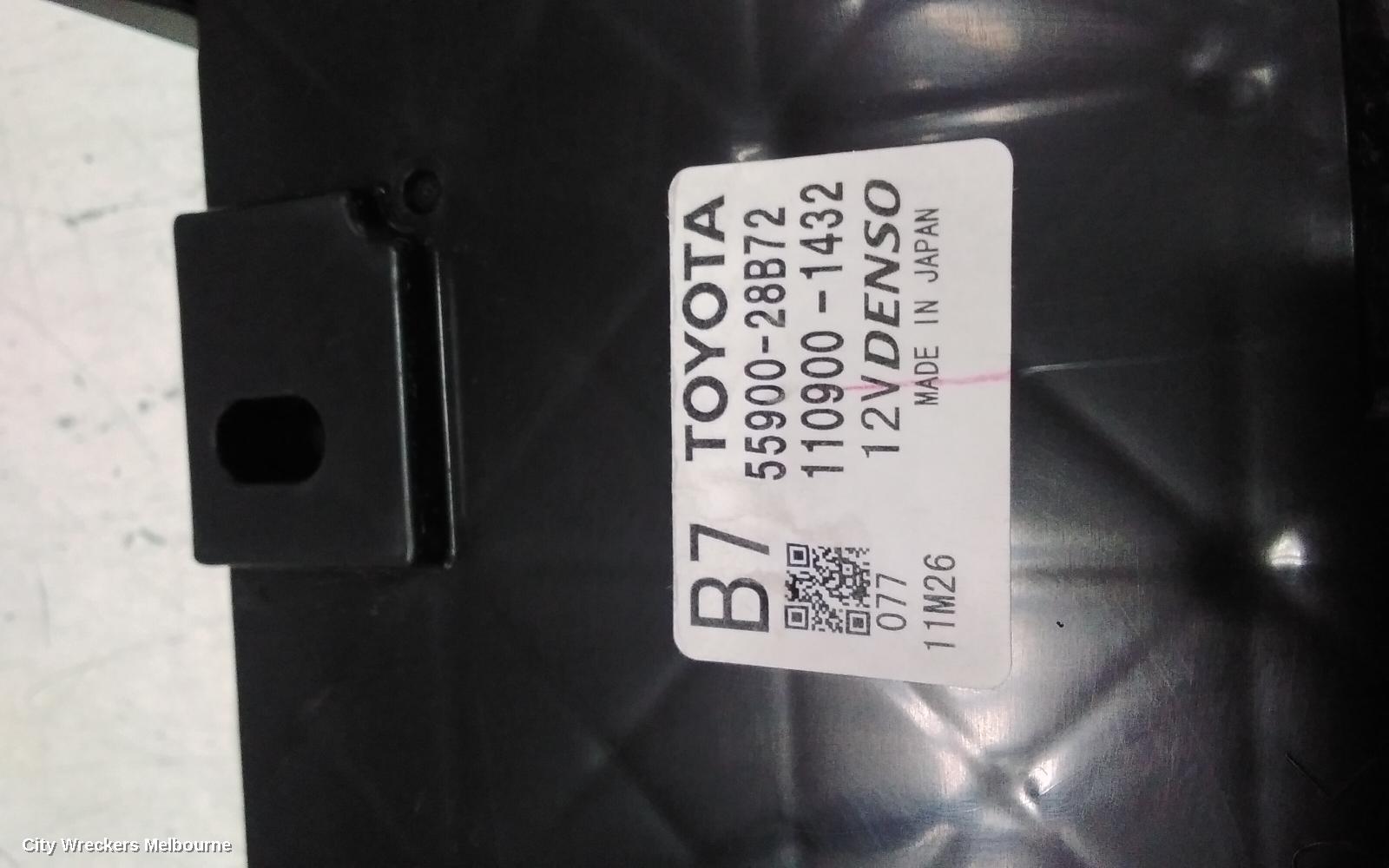 TOYOTA ESTIMA HEATER/AC CONTROLS, XR50, 05-19