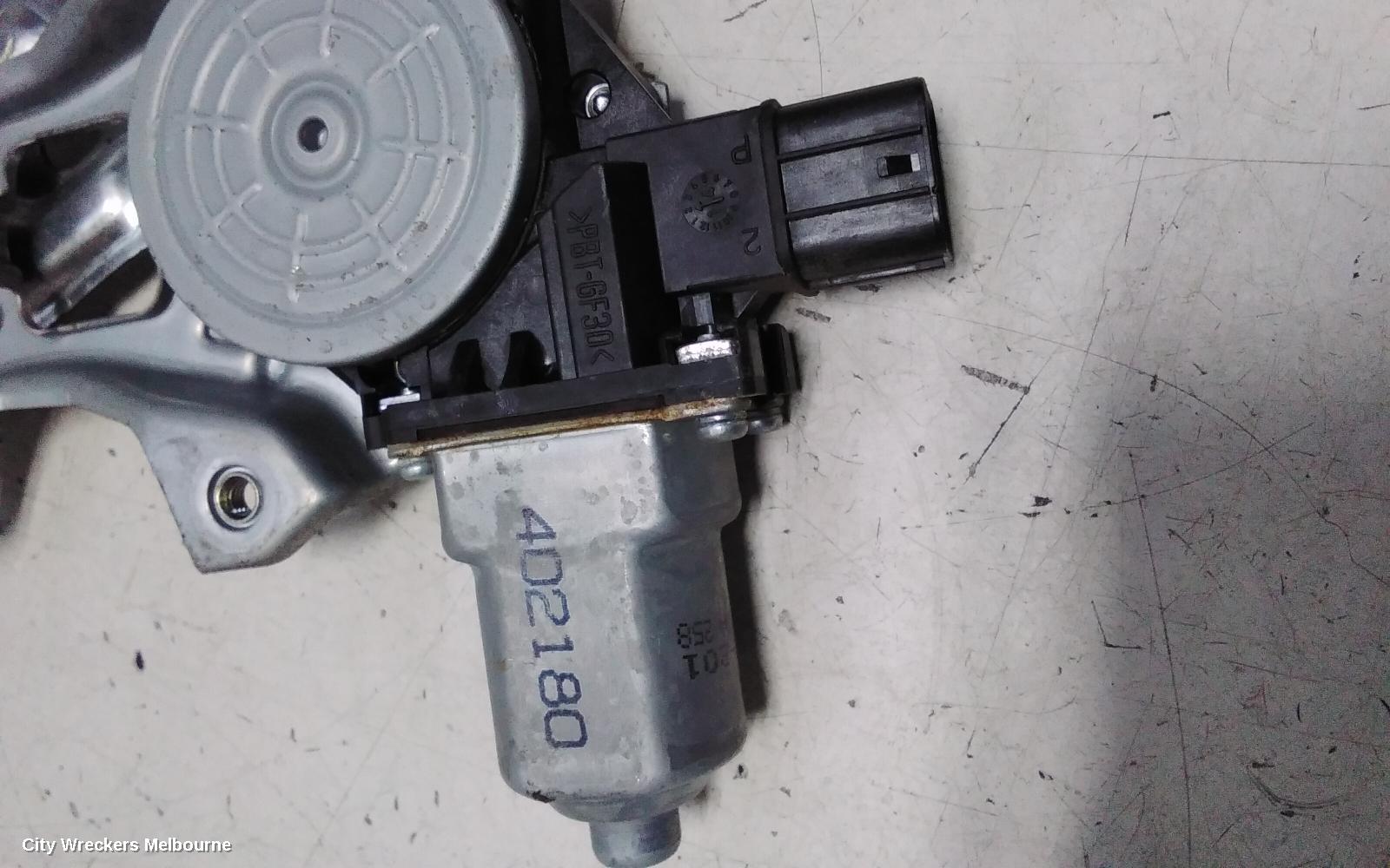 MITSUBISHI OUTLANDER RIGHT REAR WND REG/MOTOR, ZJ-ZL, 10/2012 - 07/2021