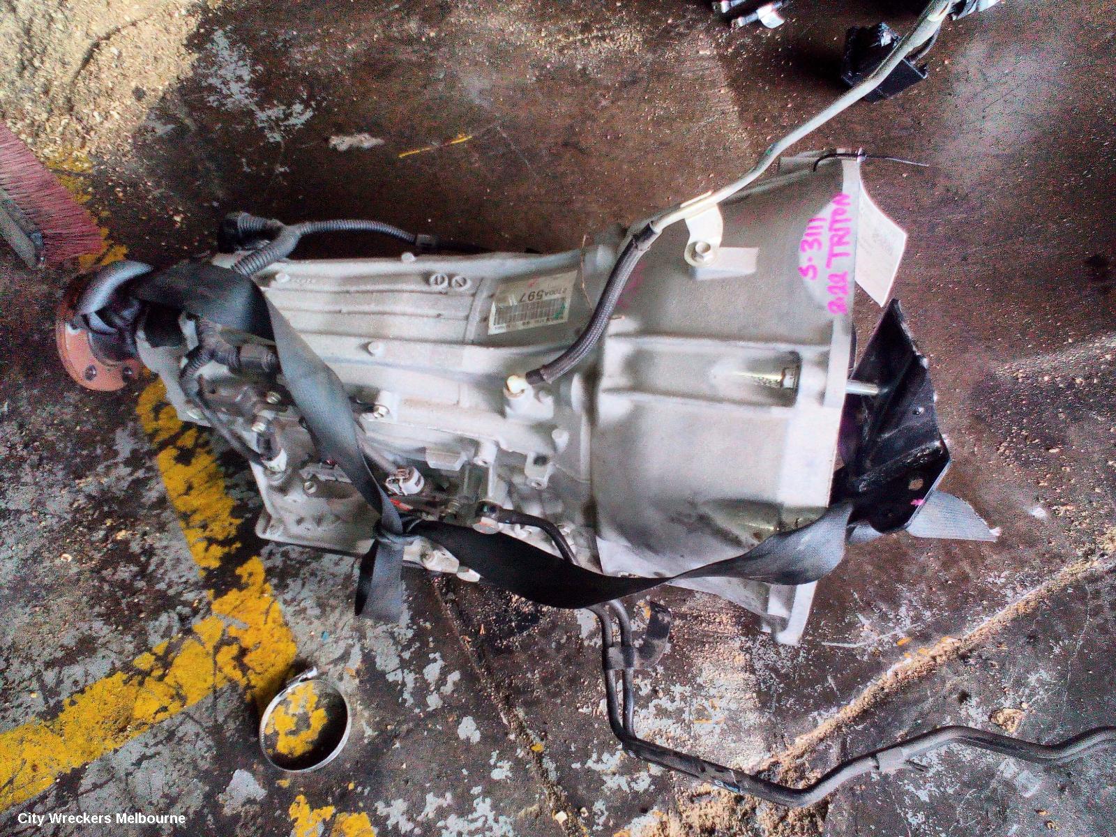 MITSUBISHI TRITON TRANS/GEARBOX, AUTO, 2WD, DIESEL, 2.4, 4N15, 6 SPEED (R6AWH TRANS CODE), MR, 11/2018 - 10/2023