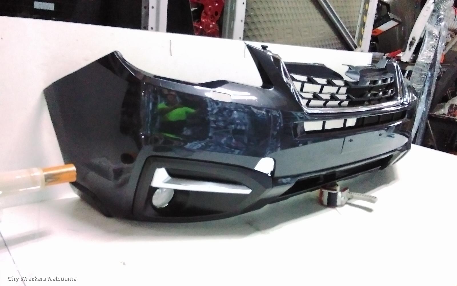 SUBARU FORESTER FRONT BUMPER, BUMPER BAR, SJ, 2.0D-S/2.5I-S, W/ H/LAMP WASHER TYPE, 01/2016 - 08/2018