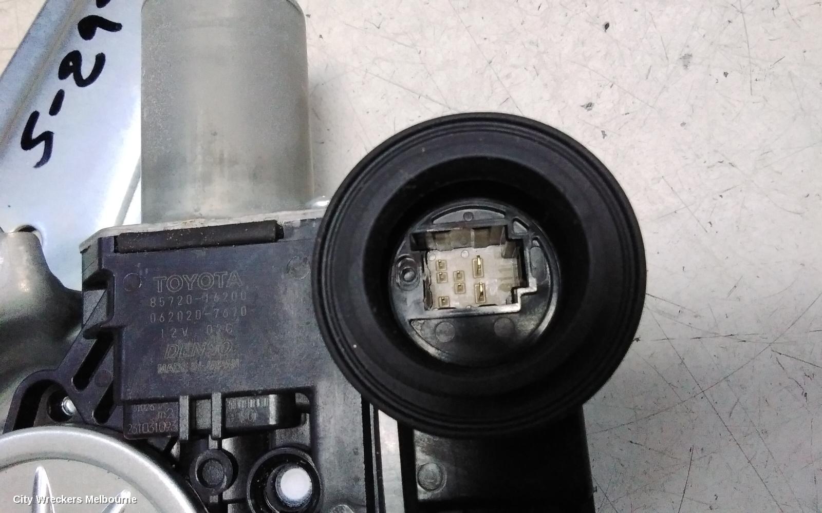 TOYOTA COROLLA CROSS RIGHT REAR WND REG/MOTOR, XG10, 01/2022 ONWARDS