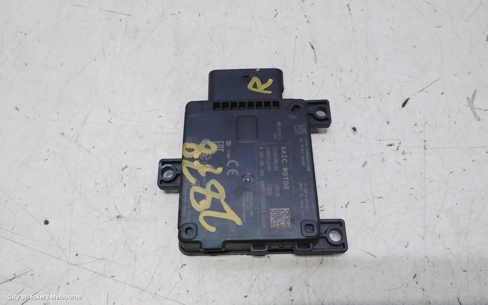 MG MG4, MEH32, 03/2023 ONWARDS, RADAR SENSOR 11391406/01: 139161