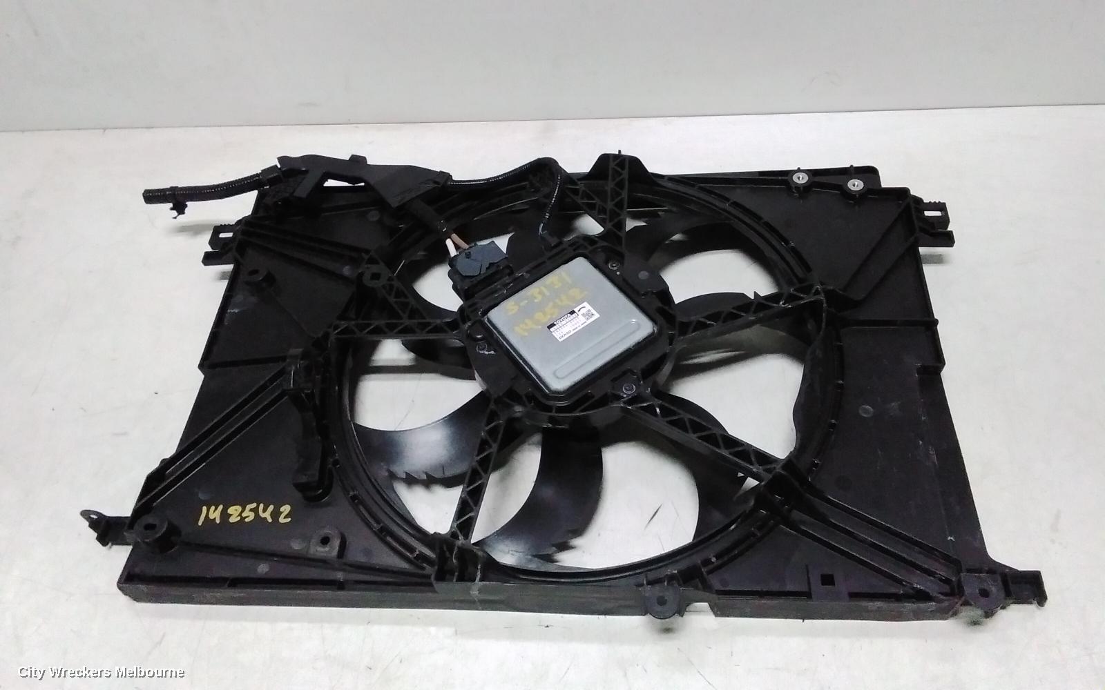 TOYOTA RAV4 FAN, RADIATOR FAN, 2.5, A25A-FXS, PETROL, HEV, AXAH52R/AXAH54R, XA50, 11/2018 ONWARDS
