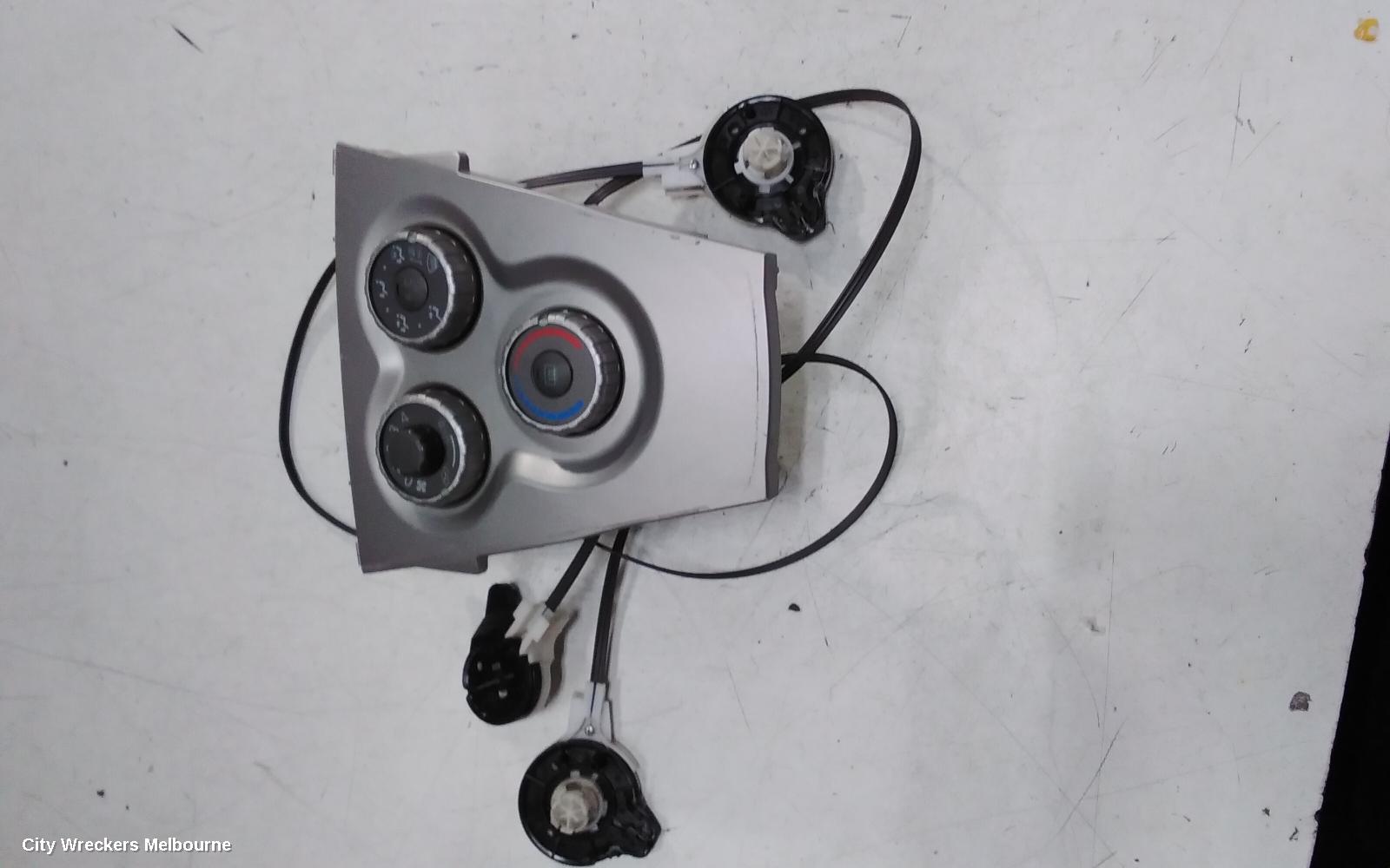 TOYOTA YARIS HEATER/AC CONTROLS, NCP9#, STANDARD TYPE, SEDAN, 10/2005 - 06/2016