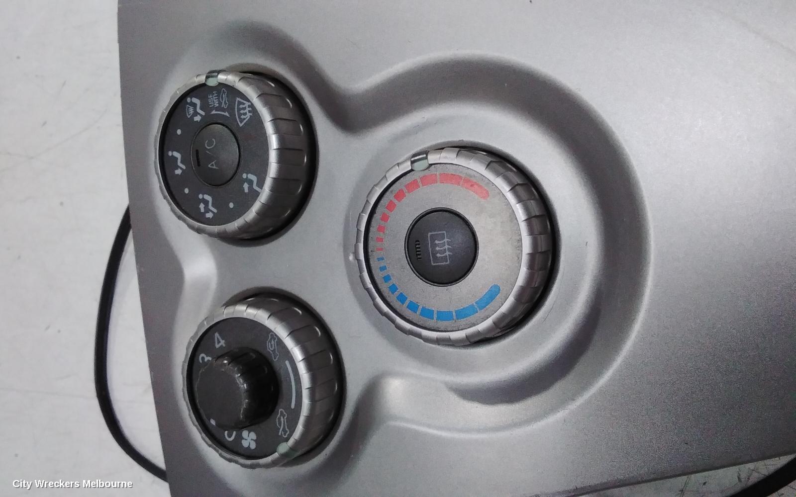 TOYOTA YARIS HEATER/AC CONTROLS, NCP9#, STANDARD TYPE, SEDAN, 10/2005 - 06/2016