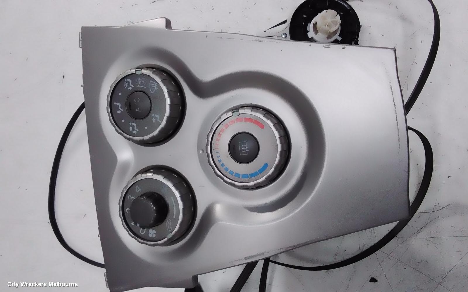 TOYOTA YARIS HEATER/AC CONTROLS, NCP9#, STANDARD TYPE, SEDAN, 10/2005 - 06/2016