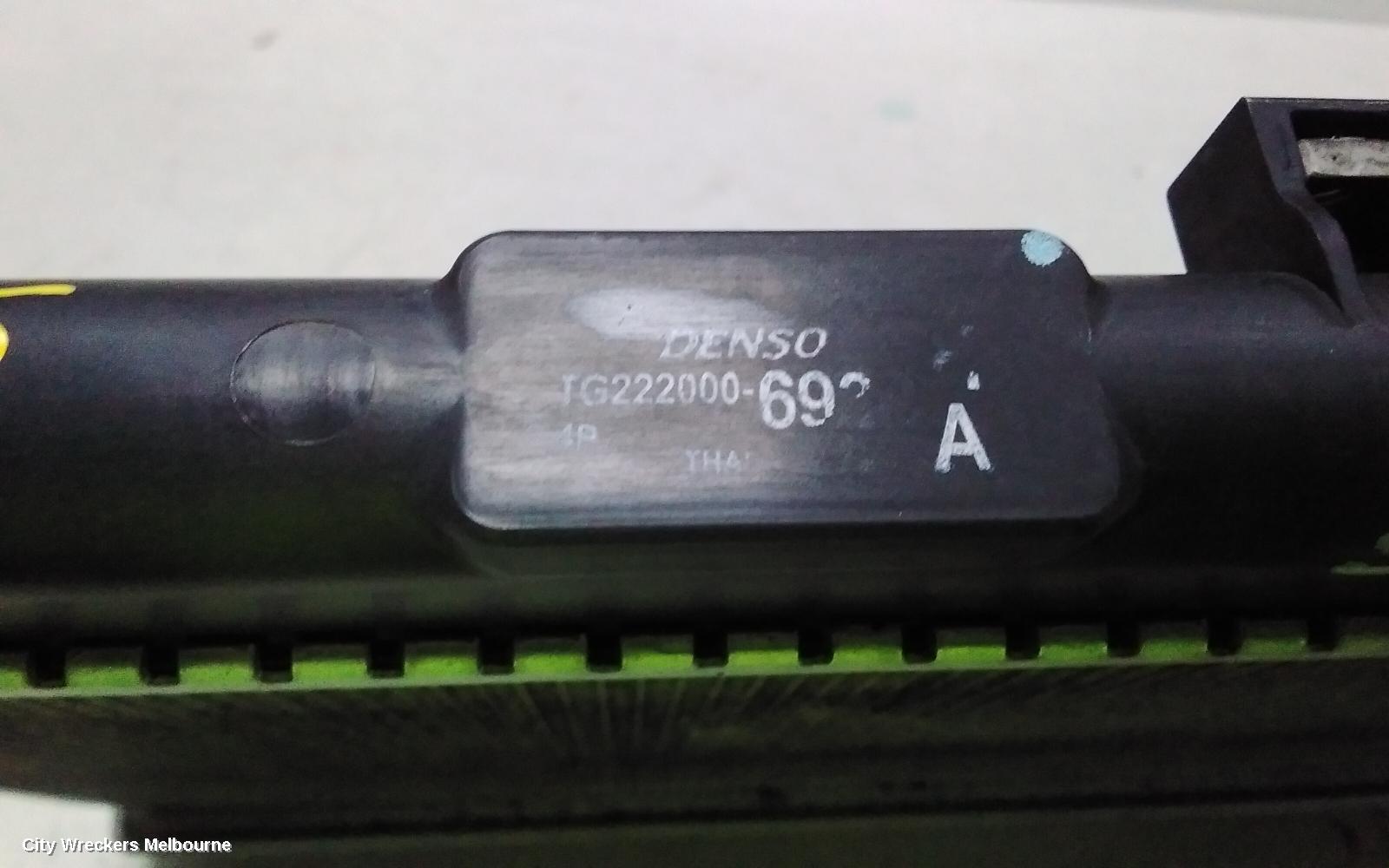 HONDA CIVIC RADIATOR, AUTO, 1.8, PETROL, SEDAN (VIN MRHFB), 07/2012 - 04/2016