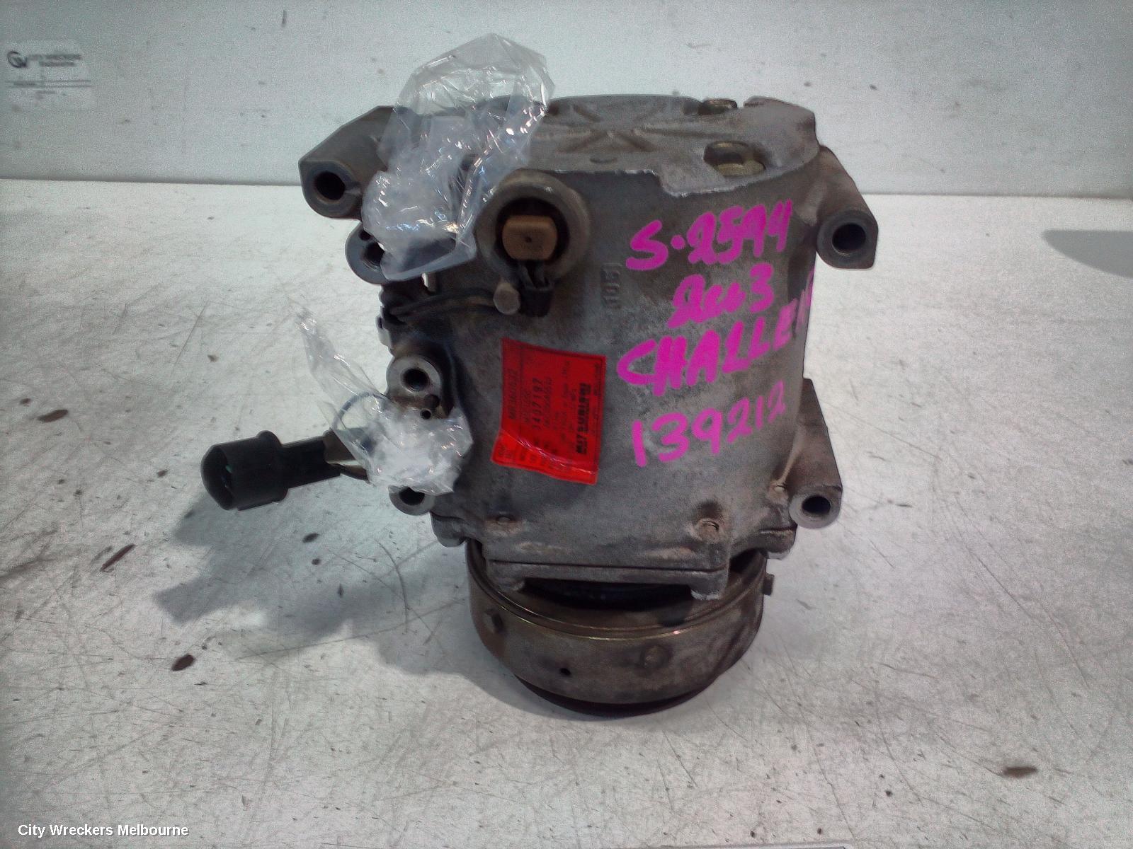 MITSUBISHI CHALLENGER A/C COMPRESSOR, PA, 09/2000 - 01/2006