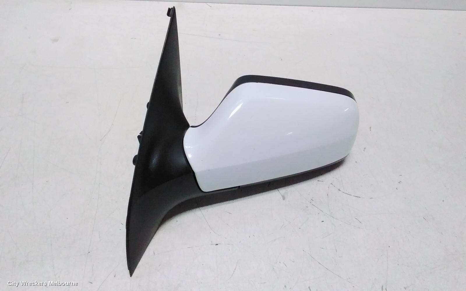 HOLDEN ASTRA LEFT DOOR MIRROR, TS, POWER, HATCH/SEDAN, PAINTED TYPE (SMOOTH FINISH), 09/1998 - 10/2006