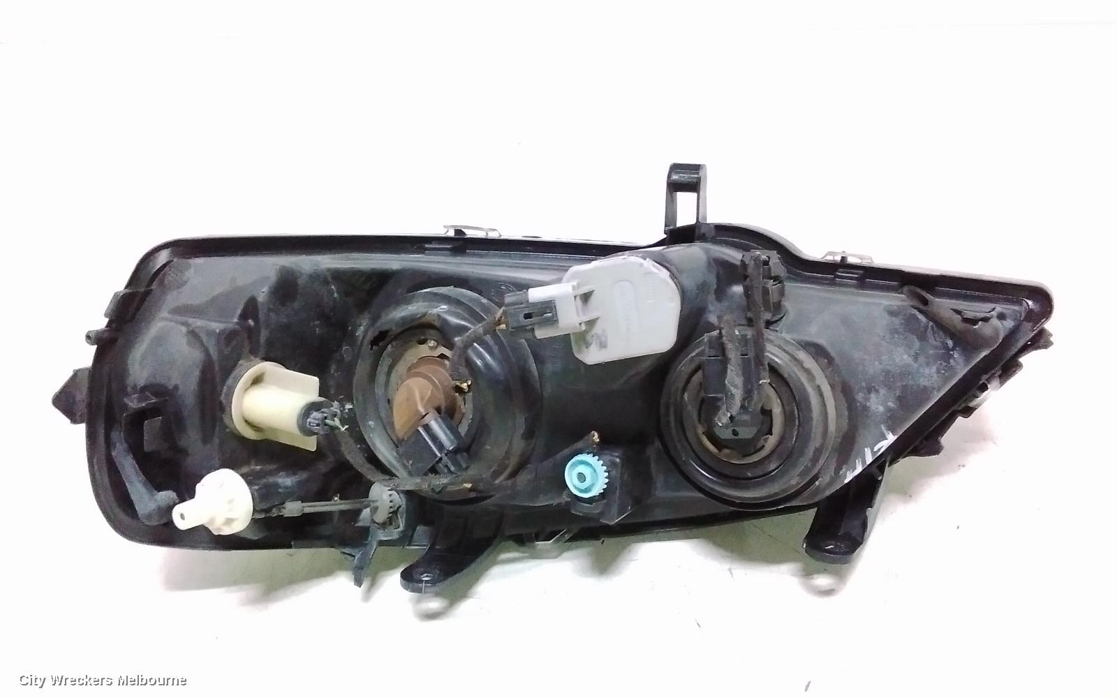 HOLDEN ASTRA RIGHT HEADLAMP, TS, CHROME, INSERT TYPE, 09/1998 - 10/2006