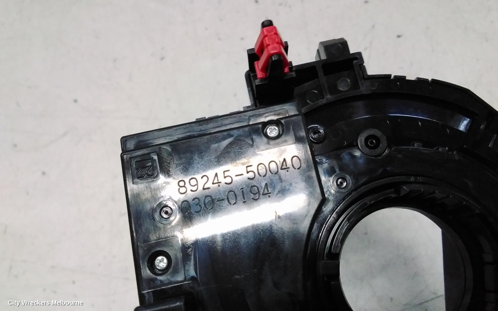TOYOTA COROLLA AIRBAG MODULE/SENSOR, CLOCKSPRING, E210, 07/2018 ONWARDS