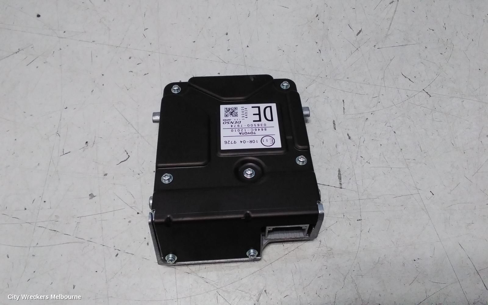 TOYOTA COROLLA REVERSE CAMERA, FRONT CAMERA (WINDSCREEN MOUNTED), E210, 07/2018 - 08/2022