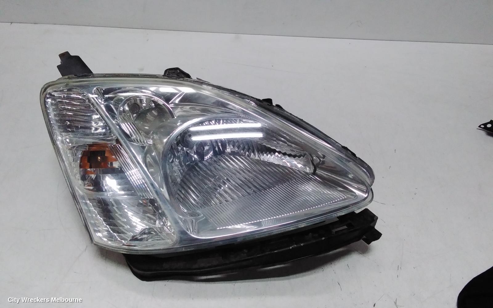 HONDA CIVIC RIGHT HEADLAMP, 7TH GEN, 5DR HATCH (AUST TYPE), 11/2000 - 10/2003