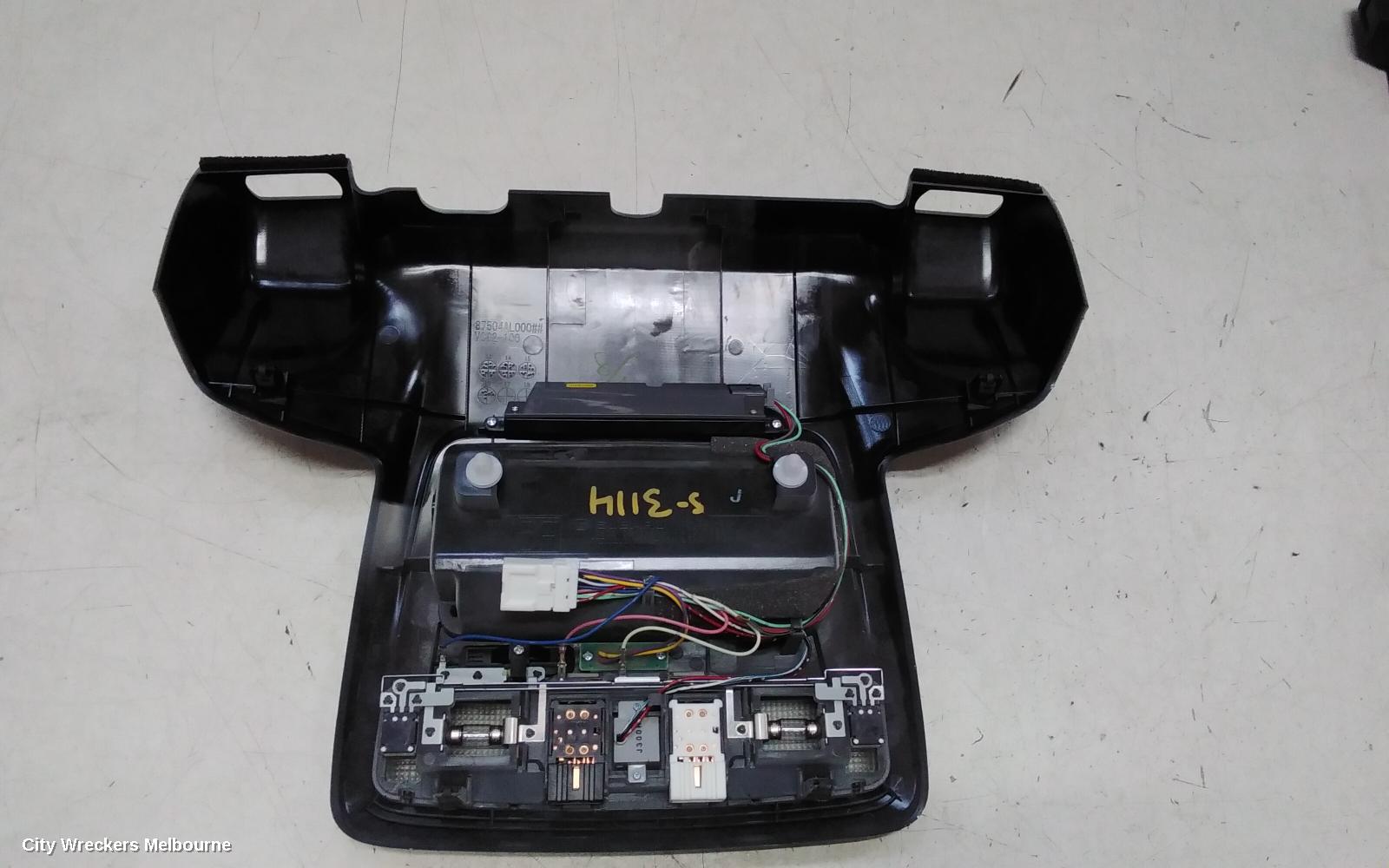 SUBARU OUTBACK COURTESY LIGHT, FRONT, W/ SUNGLASS HOLDER TYPE, 6TH GEN, 08/2014 - 12/2020