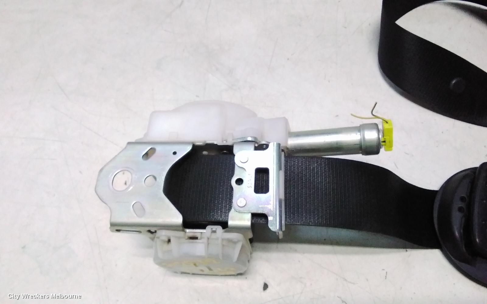 TOYOTA COROLLA SEATBELT/STALK, E210, LH FRONT, SEAT BELT ONLY, HATCH/SEDAN, 07/2018 ONWARDS