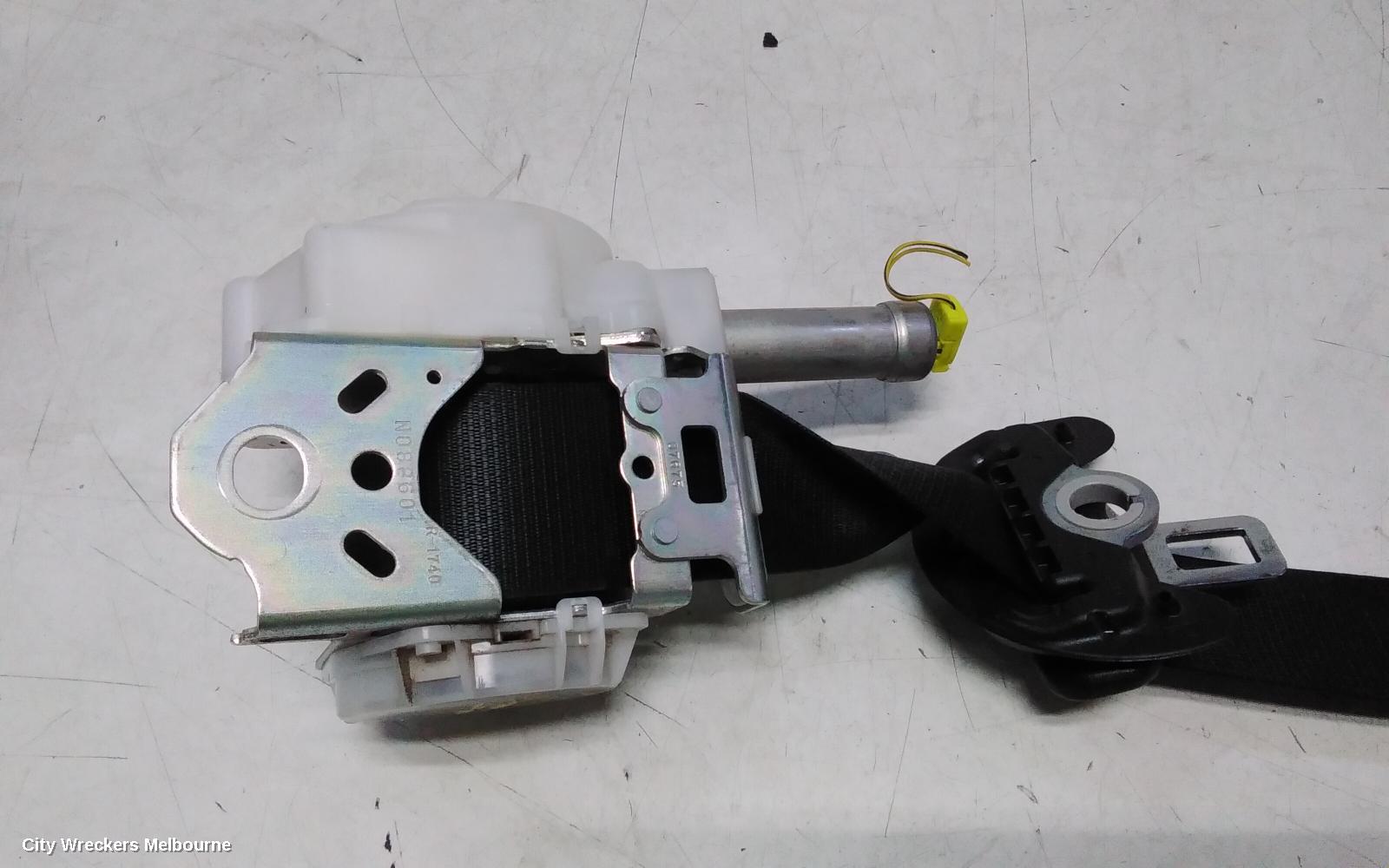 TOYOTA COROLLA SEATBELT/STALK, E210, RH FRONT, SEAT BELT ONLY, HATCH/SEDAN, 07/2018 ONWARDS