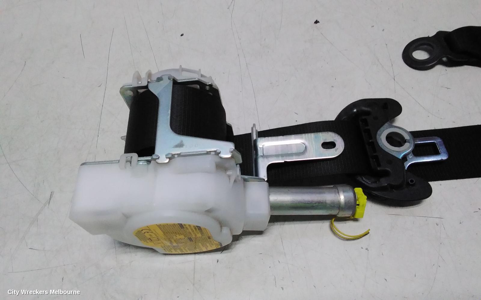 TOYOTA COROLLA SEATBELT/STALK, E210, RH FRONT, SEAT BELT ONLY, HATCH/SEDAN, 07/2018 ONWARDS