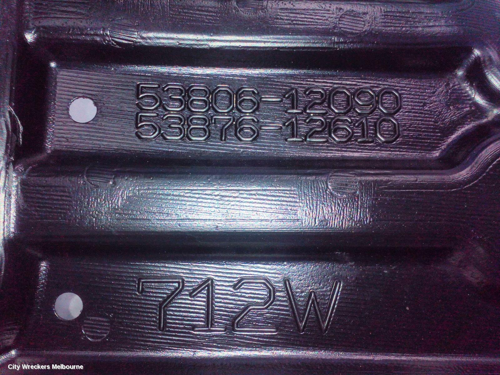TOYOTA COROLLA LEFT GUARD LINER, E210, HATCH/SEDAN, 07/2018 ONWARDS