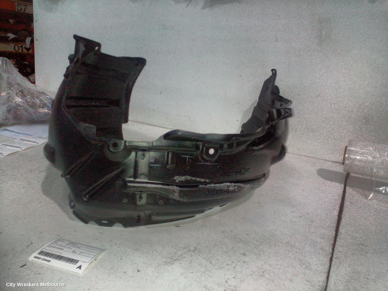 TOYOTA COROLLA LEFT GUARD LINER, E210, HATCH/SEDAN, 07/2018 ONWARDS