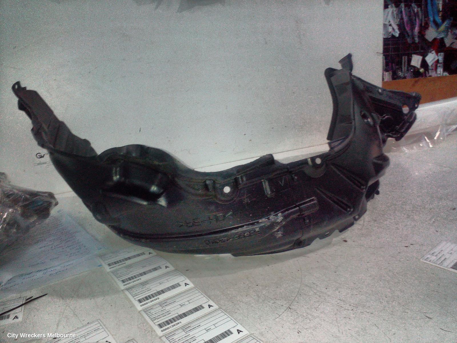 TOYOTA COROLLA RIGHT GUARD LINER, E210, HATCH/SEDAN, 07/2018 ONWARDS