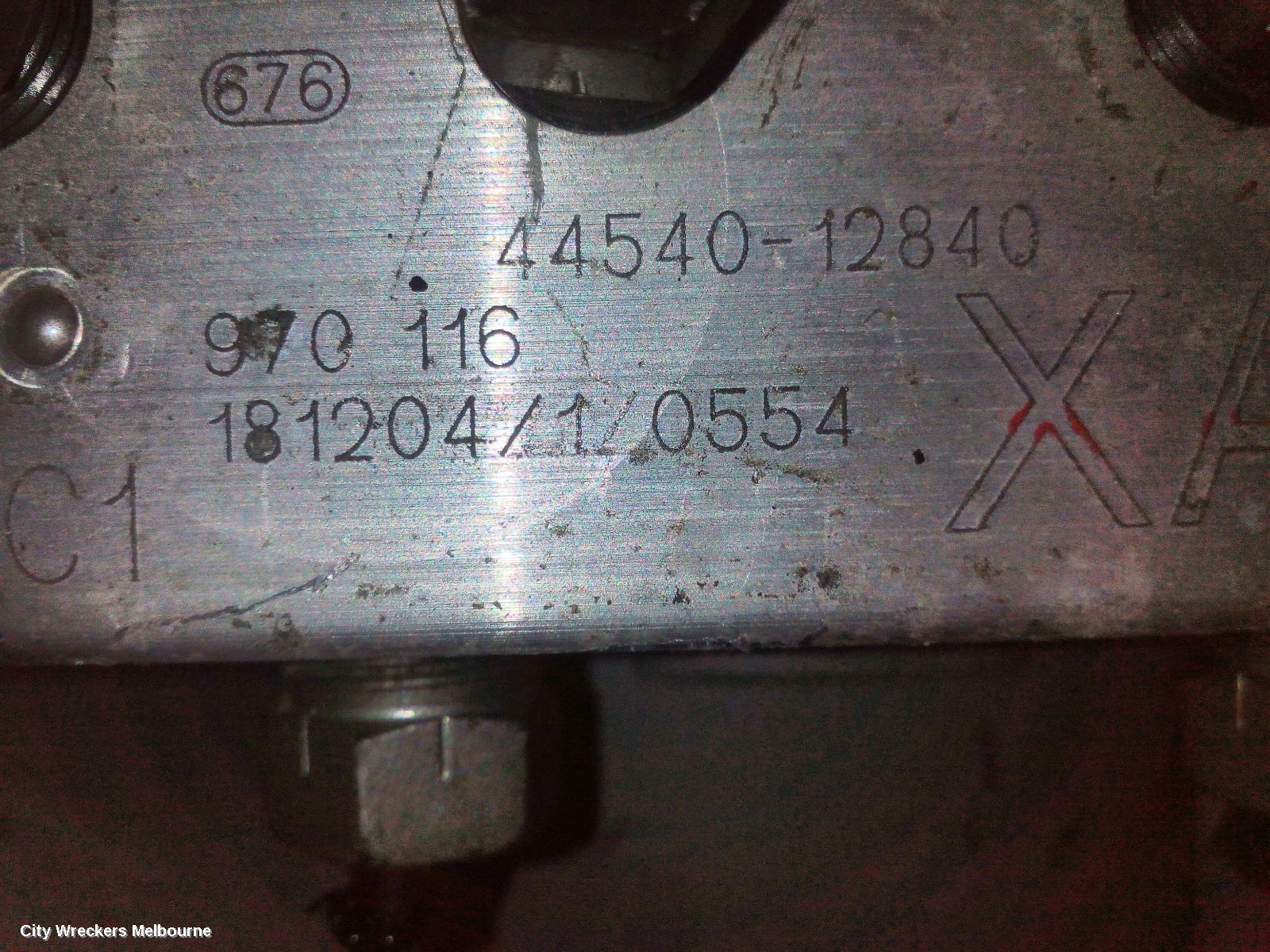 TOYOTA COROLLA ABS PUMP/MODULATOR, MZEA12R, NON HYBRID, P/N 4454012840, 07/2018 ONWARDS