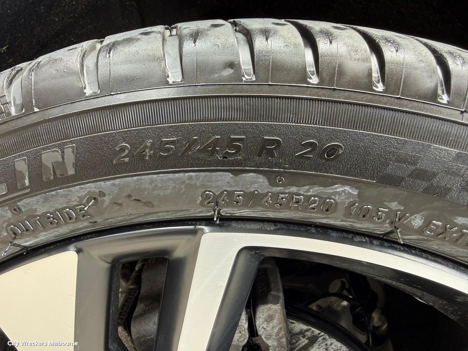 VOLVO XC40 WHEEL MAG, FACTORY, 20X8IN, 5 Y SPOKE, 06/2022 ONWARDS