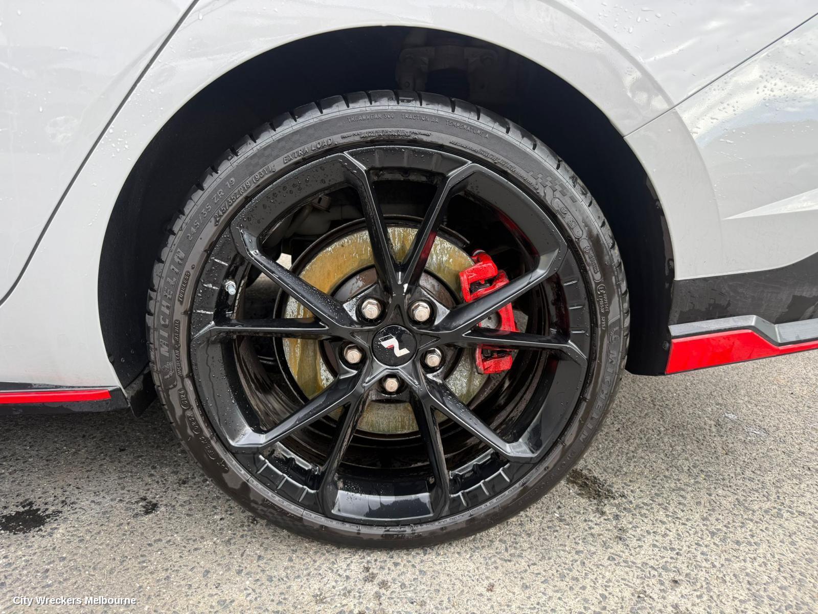 HYUNDAI I30 WHEEL MAG, FACTORY, 19X8IN, 5 V SPOKE, BLACK, CN7, SEDAN (S.KOREA VIN KMHL), 03/2023 ONWARDS