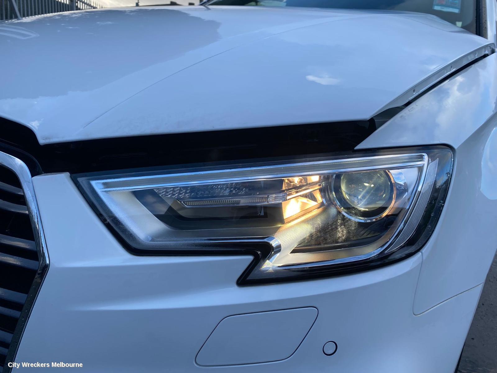 AUDI A3 RIGHT FRONT DOOR WINDOW, 8V, 4DR SEDAN, 10/2013 - 10/2020