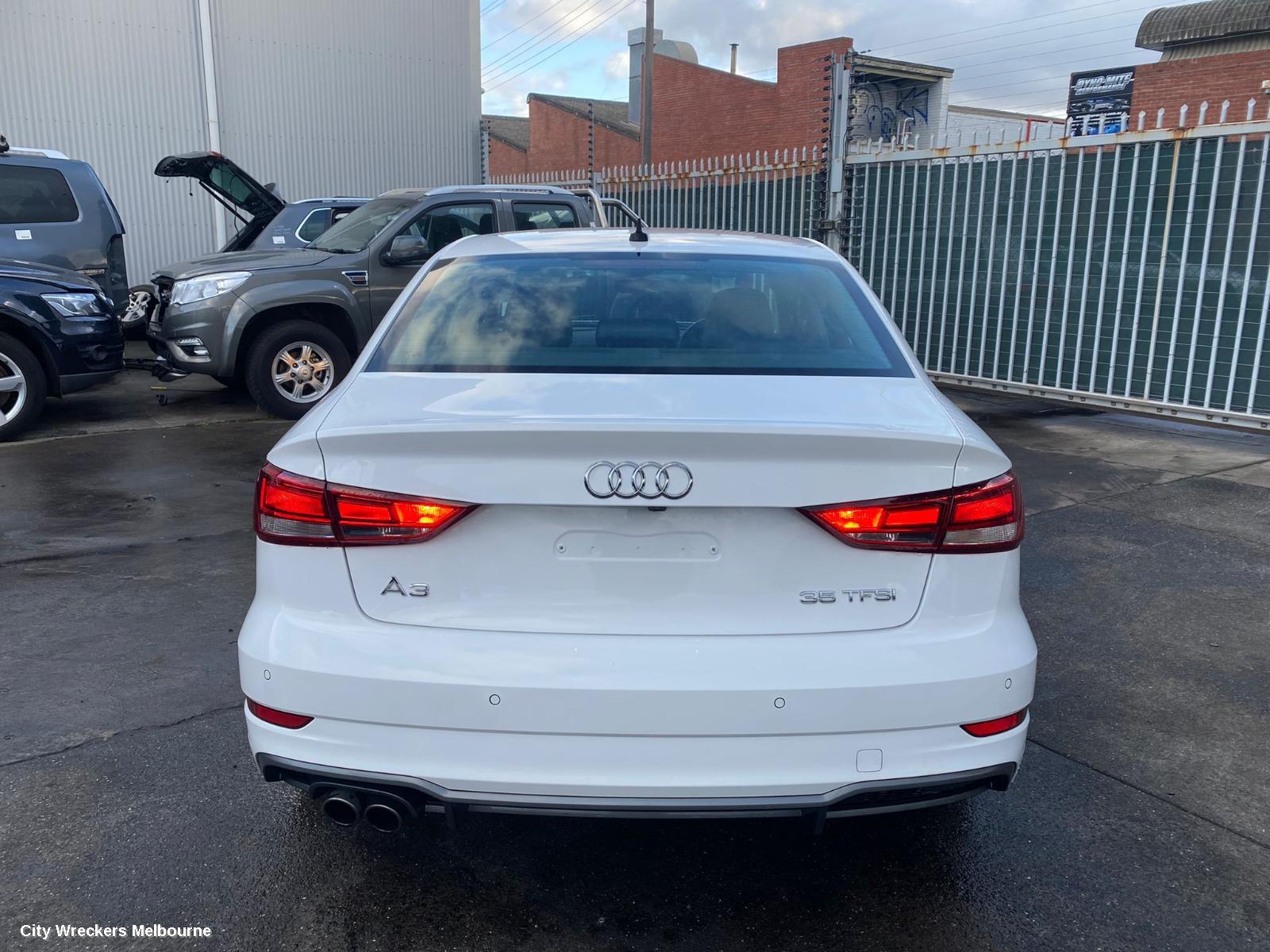 AUDI A3 RIGHT FRONT DOOR WINDOW, 8V, 4DR SEDAN, 10/2013 - 10/2020