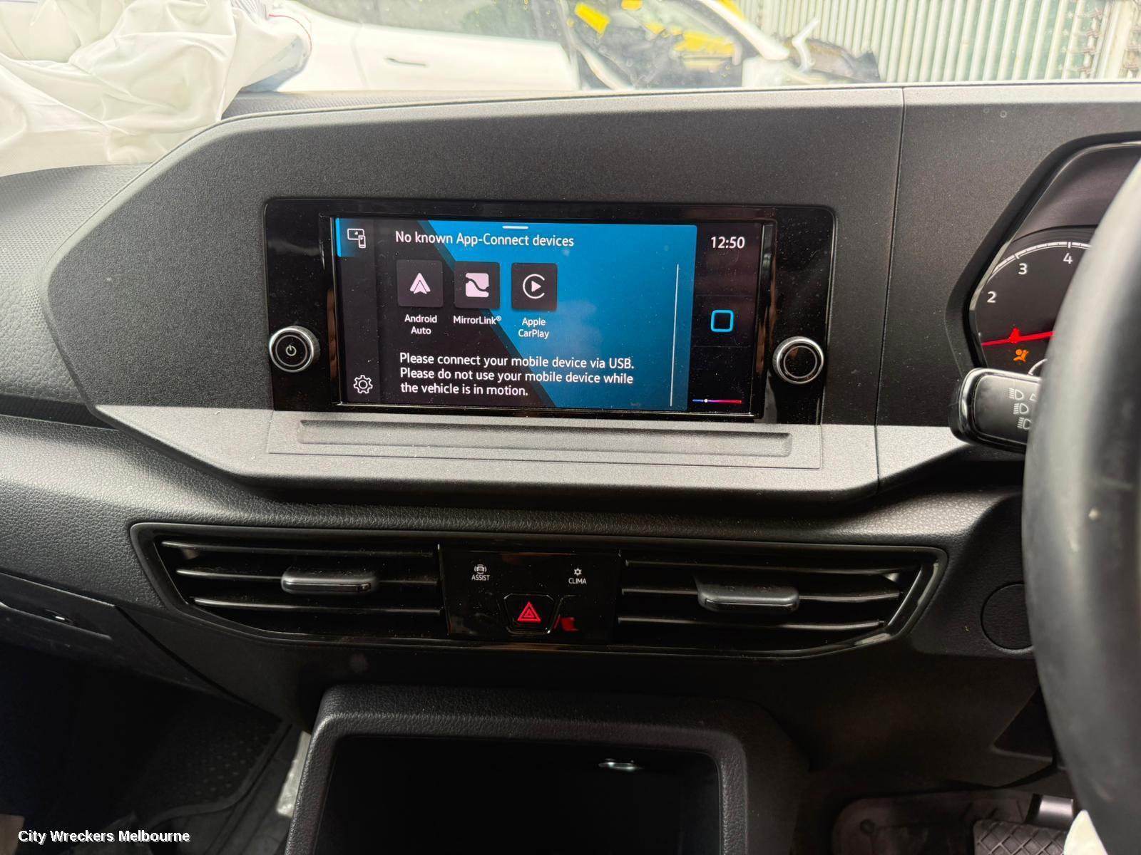 VOLKSWAGEN CADDY RADIO/CD/DVD/SAT/TV, 5, HEAD UNIT, 10IN TOUCHSCREEN, NON SAT NAV TYPE, 03/2021 ONWARDS