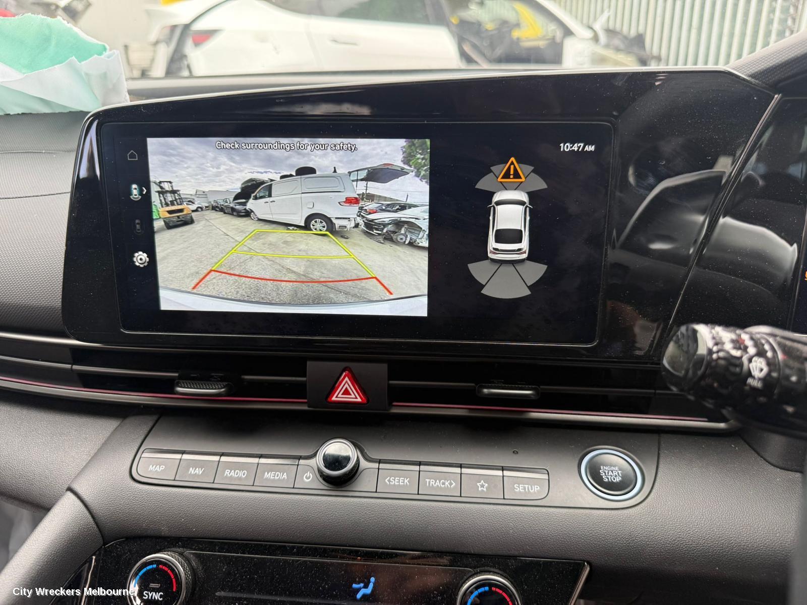 HYUNDAI I30 RADIO/CD/DVD/SAT/TV, HEAD UNIT, 10.25IN, W/ SAT NAV TYPE, W/ PREMIUM AUDIO, CN7, SEDAN (S.KOREA VIN KMHL), 03/2023 ONWARDS