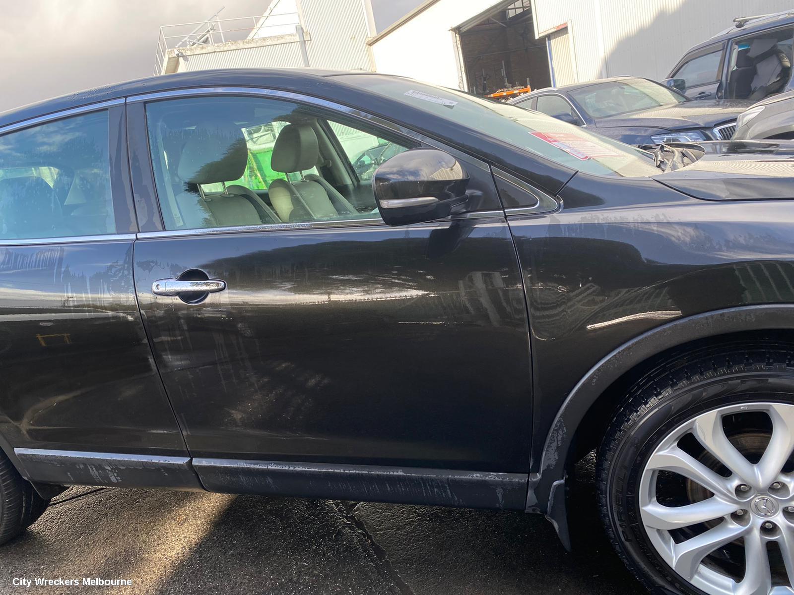 MAZDA CX9 RIGHT FRONT DOOR WINDOW, TB, 12/2007 - 12/2015