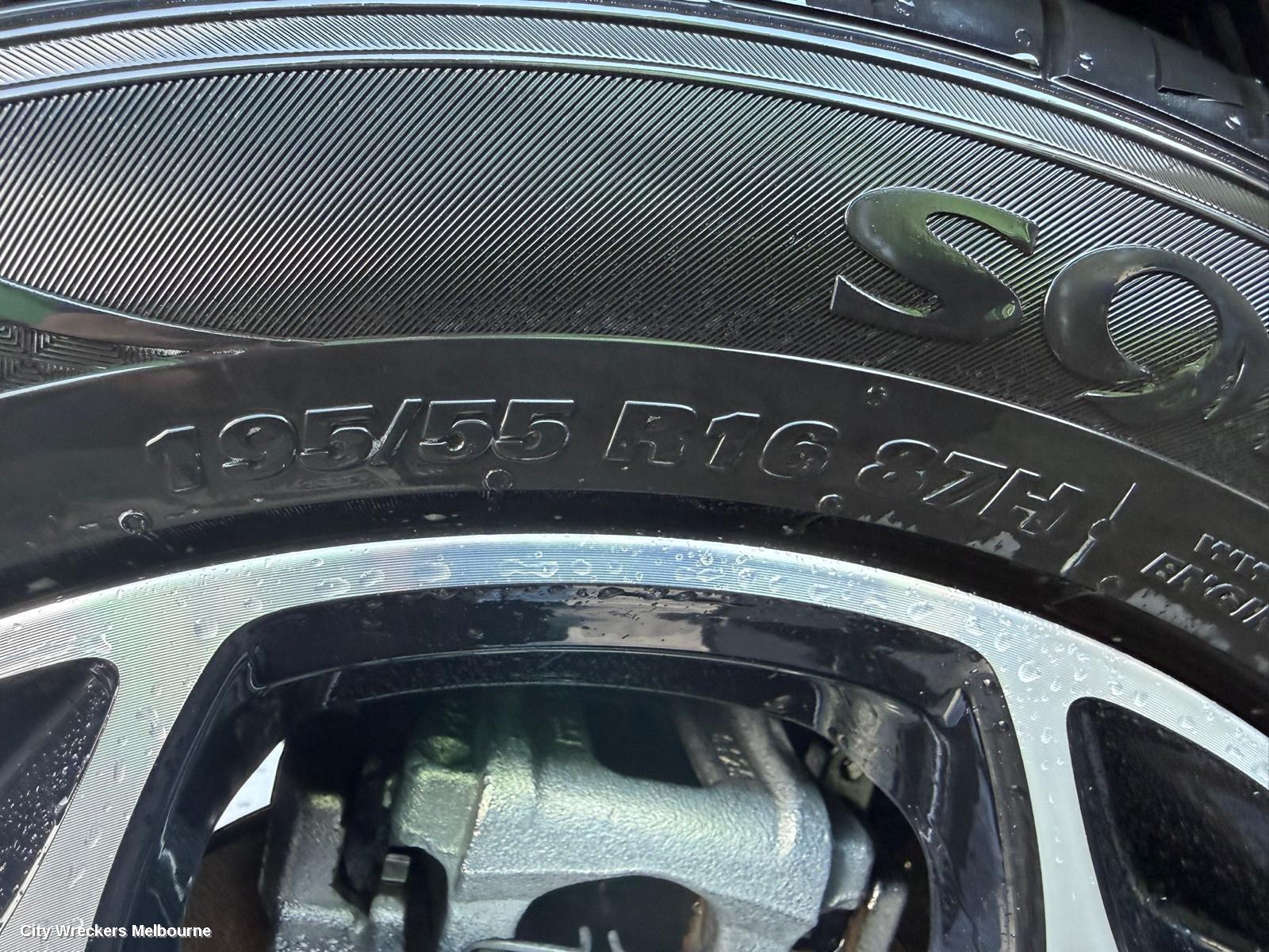 MG MG3 WHEEL MAG, FACTORY, 16IN, 5 Y SPOKE, BI-COLOUR, ZP22, 03/2024 ONWARDS