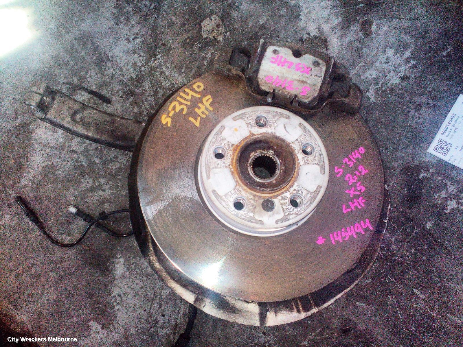 BMW X5 LEFT FRONT HUB ASSEMBLY, E70, 12/2006 - 08/2013