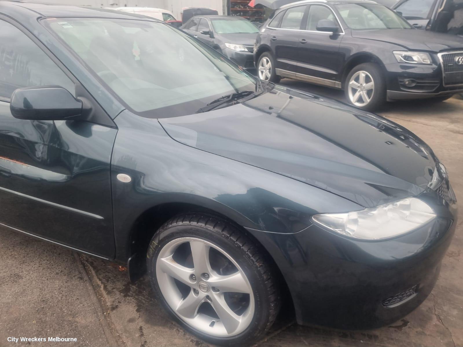 MAZDA 6 LEFT DOOR MIRROR, GG/GY, 3 WIRE TYPE, 09/2002 - 02/2008