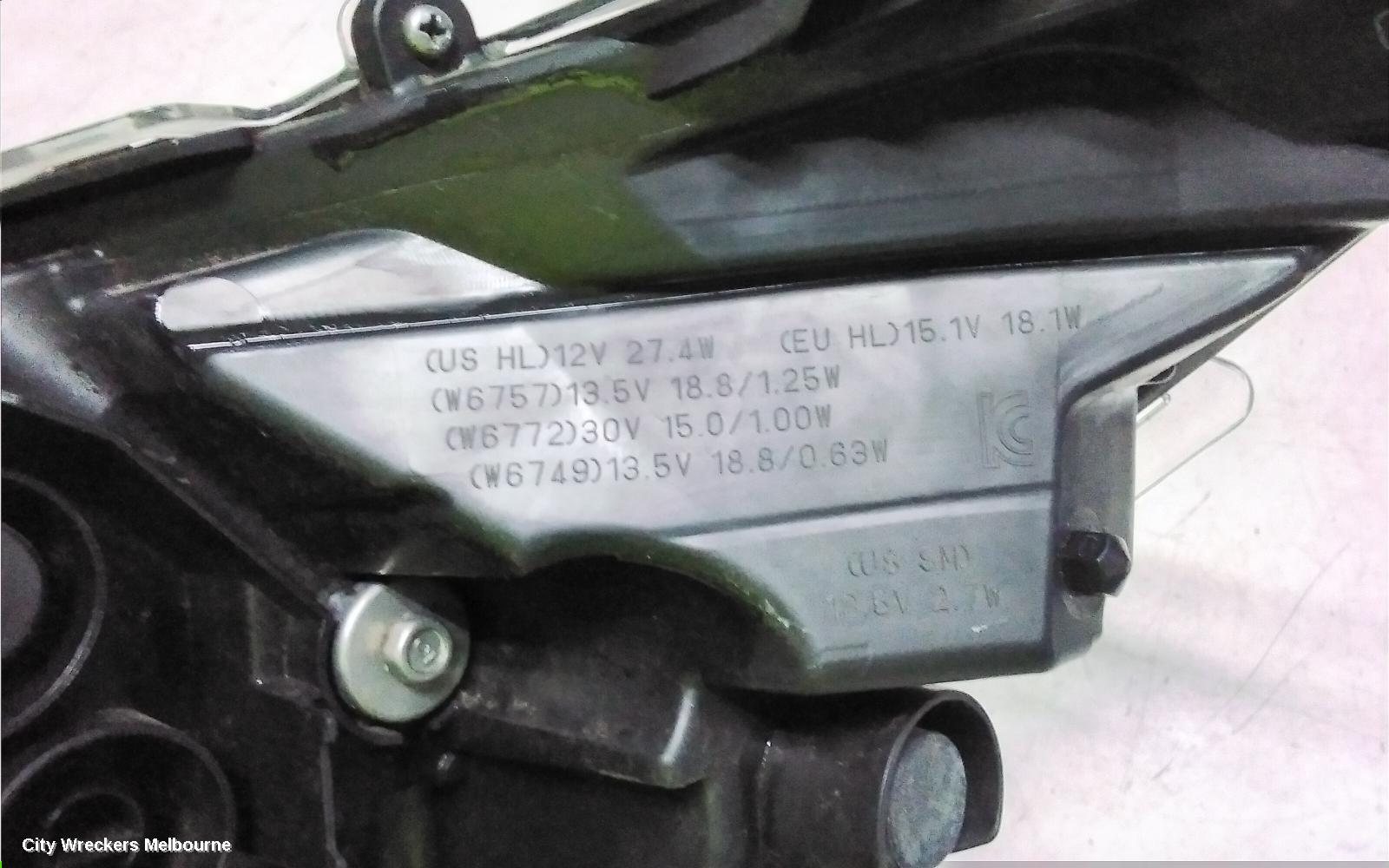 TOYOTA RAV4 RIGHT HEADLAMP, W/ LED, PROJECTOR TYPE, XA50, HEV, 06/2021 ONWARDS