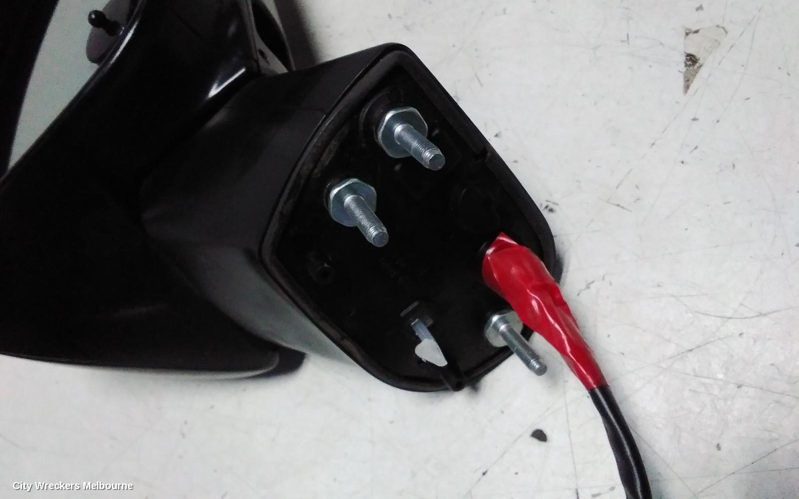 TOYOTA RAV4 RIGHT DOOR MIRROR, ELECT ADJ, NON CAMERA TYPE, HIGH GLOSS BLACK, XA50, 06/2021 ONWARDS