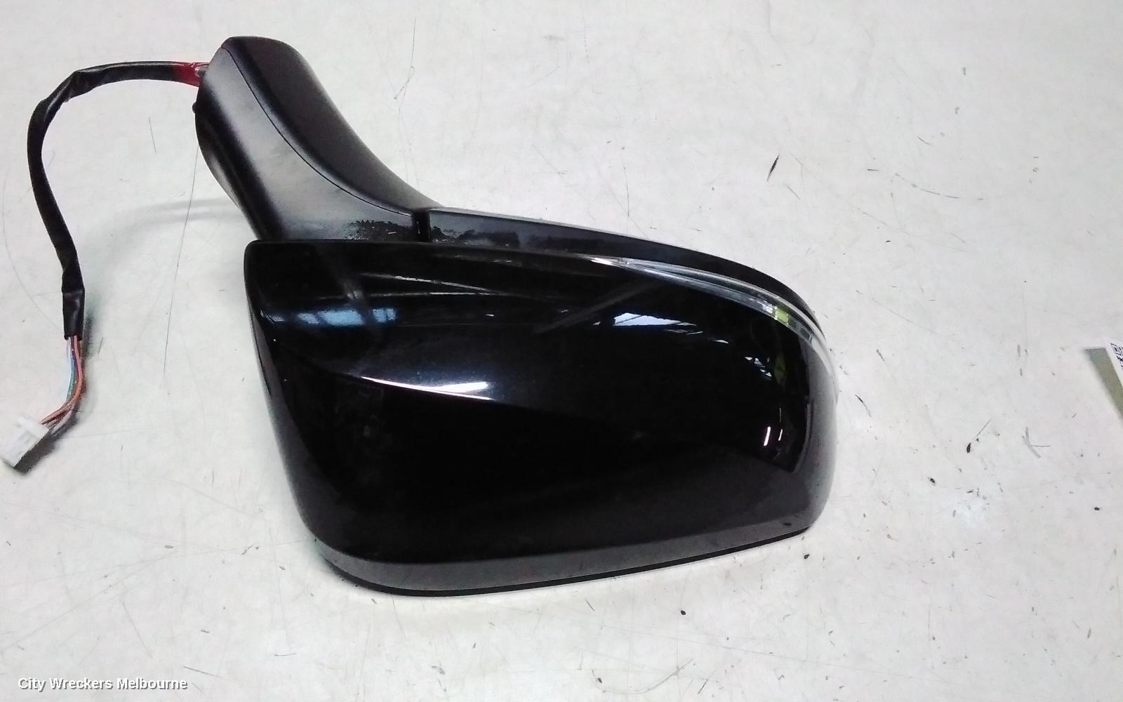 TOYOTA RAV4 RIGHT DOOR MIRROR, ELECT ADJ, NON CAMERA TYPE, HIGH GLOSS BLACK, XA50, 06/2021 ONWARDS