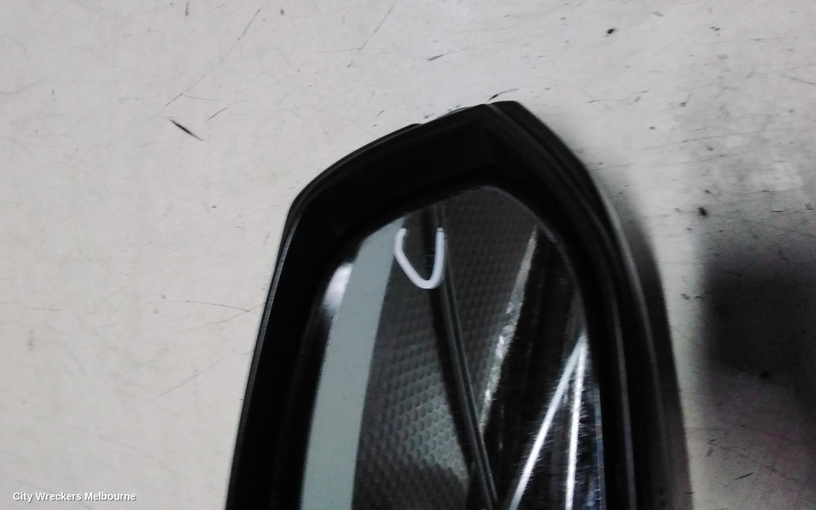 TOYOTA RAV4 RIGHT DOOR MIRROR, ELECT ADJ, NON CAMERA TYPE, HIGH GLOSS BLACK, XA50, 06/2021 ONWARDS